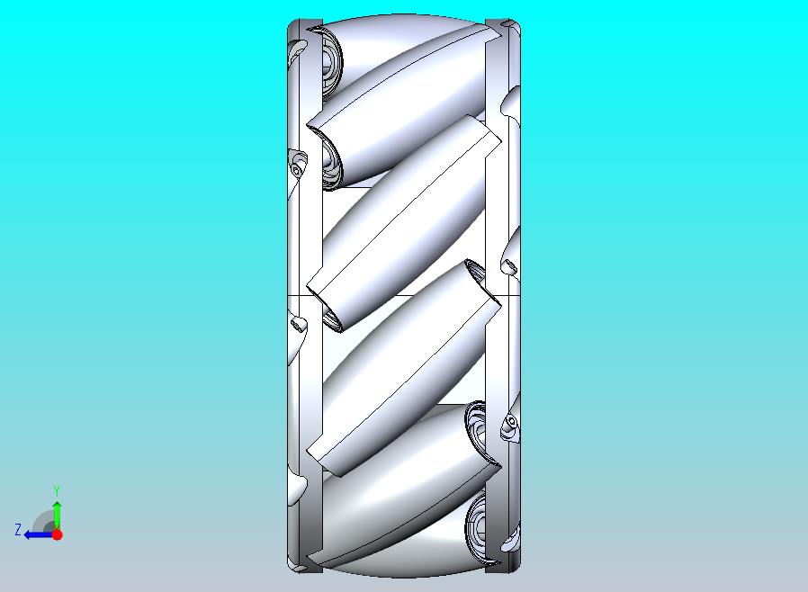 麦克汉姆轮子（外径-242毫米）