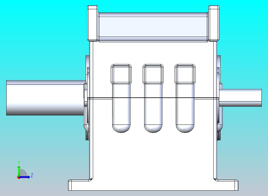 螺旋减速器齿轮箱