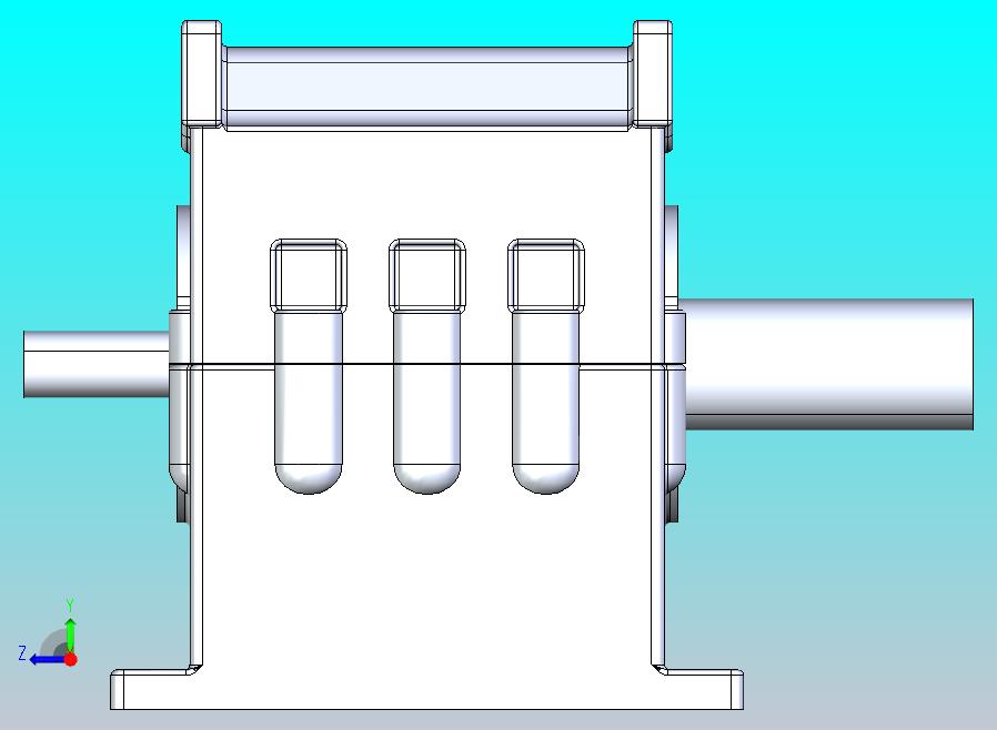 螺旋减速器齿轮箱