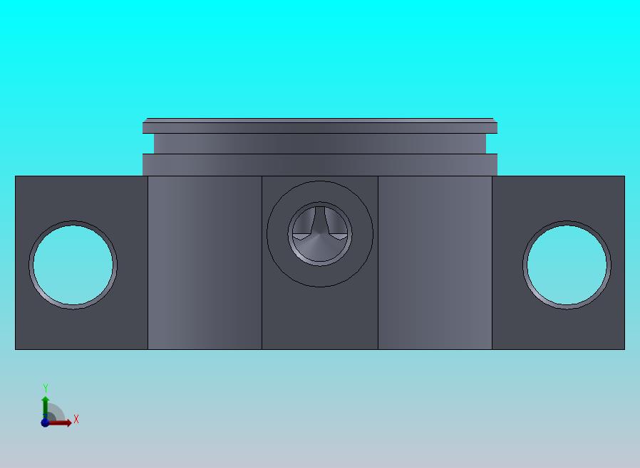 特殊液压缸前盖