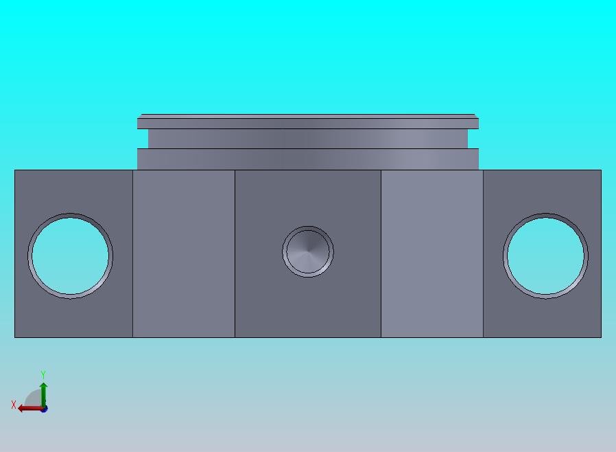 特殊液压缸前盖