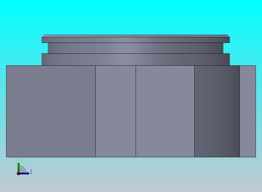 特殊液压缸前盖