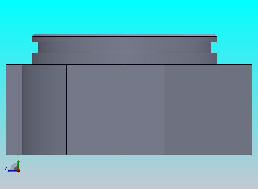 特殊液压缸前盖