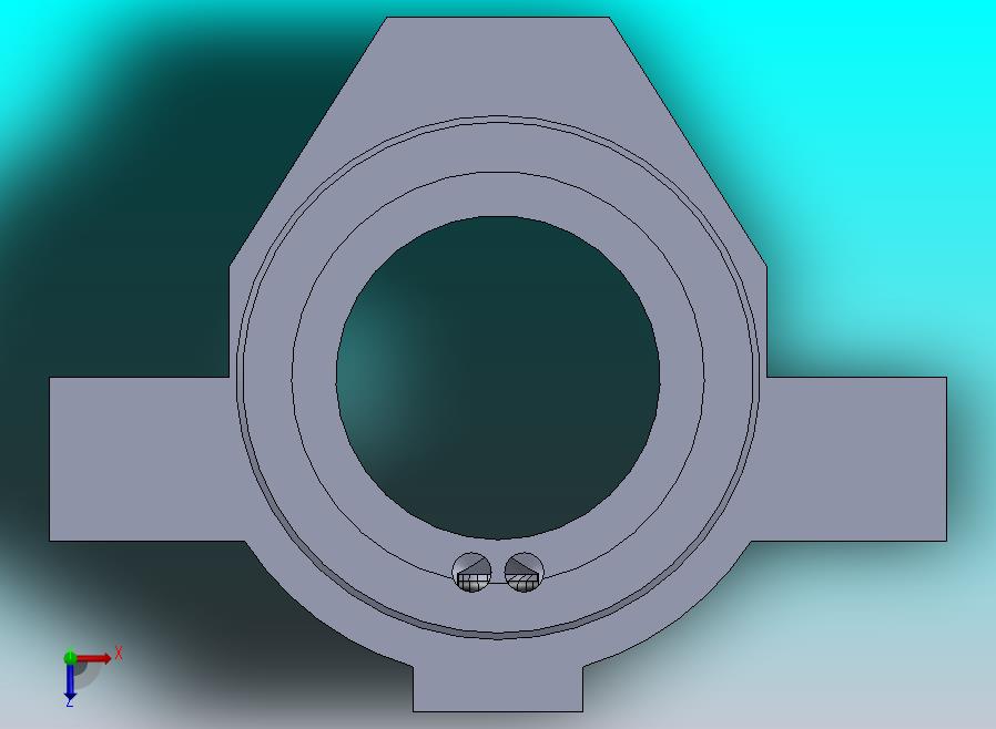 特殊液压缸前盖