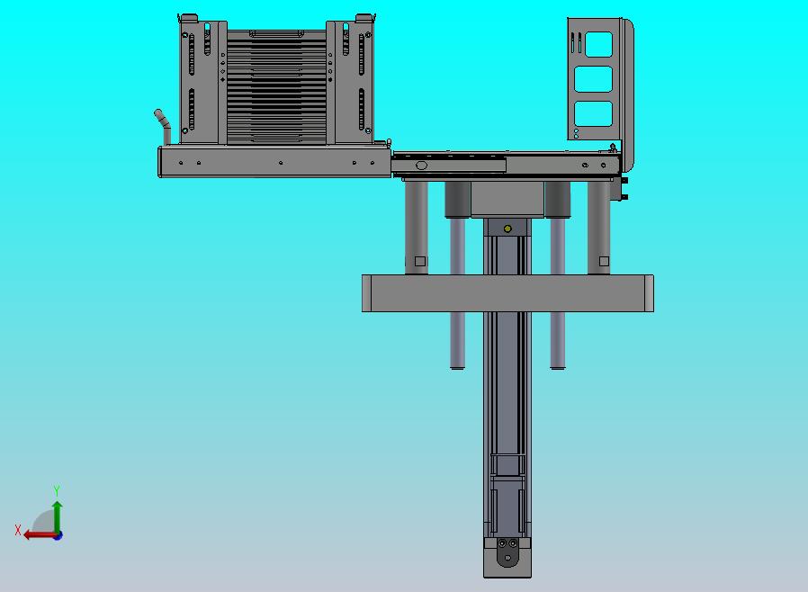 抽屉式顶升供料机构