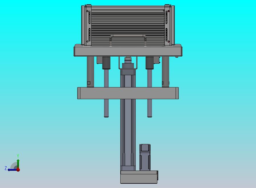 抽屉式顶升供料机构