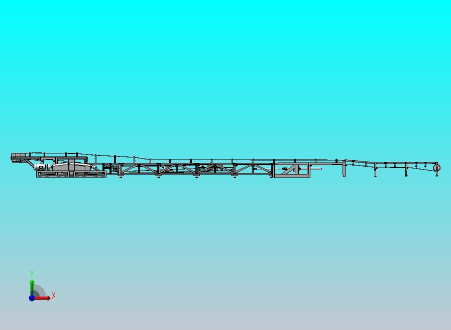 皮带运输机模型