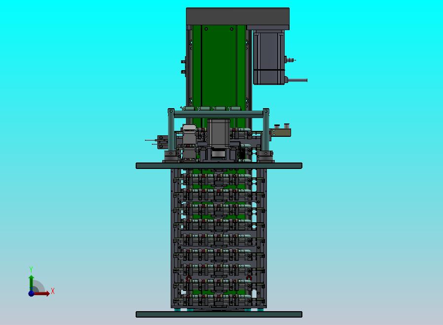 卡塞式供料机构