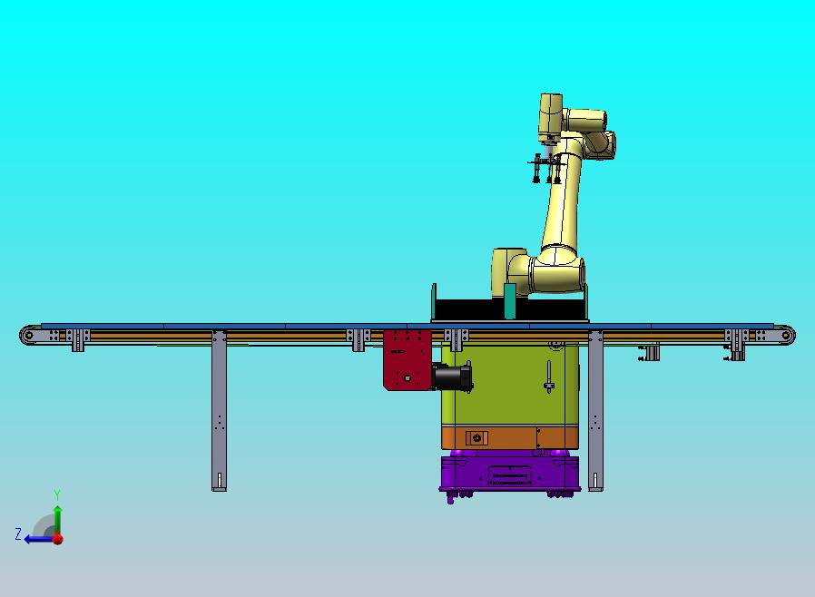 双皮带输送AGV转运机