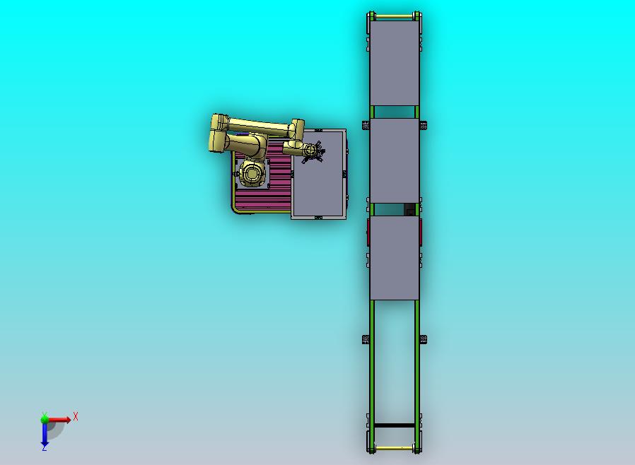 双皮带输送AGV转运机
