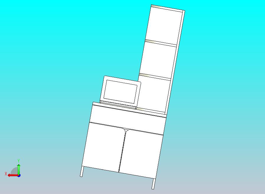 二合一床头角柜