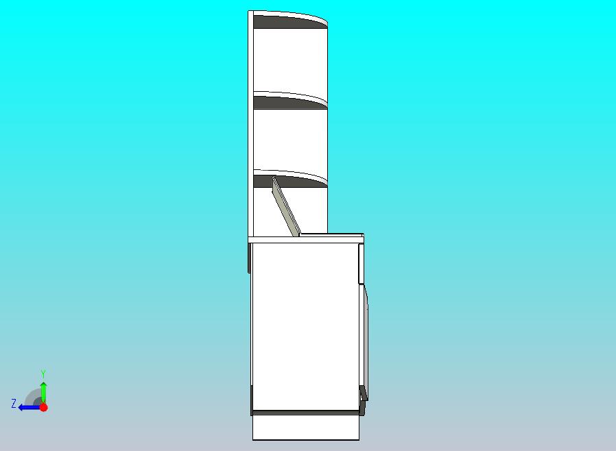 二合一床头角柜