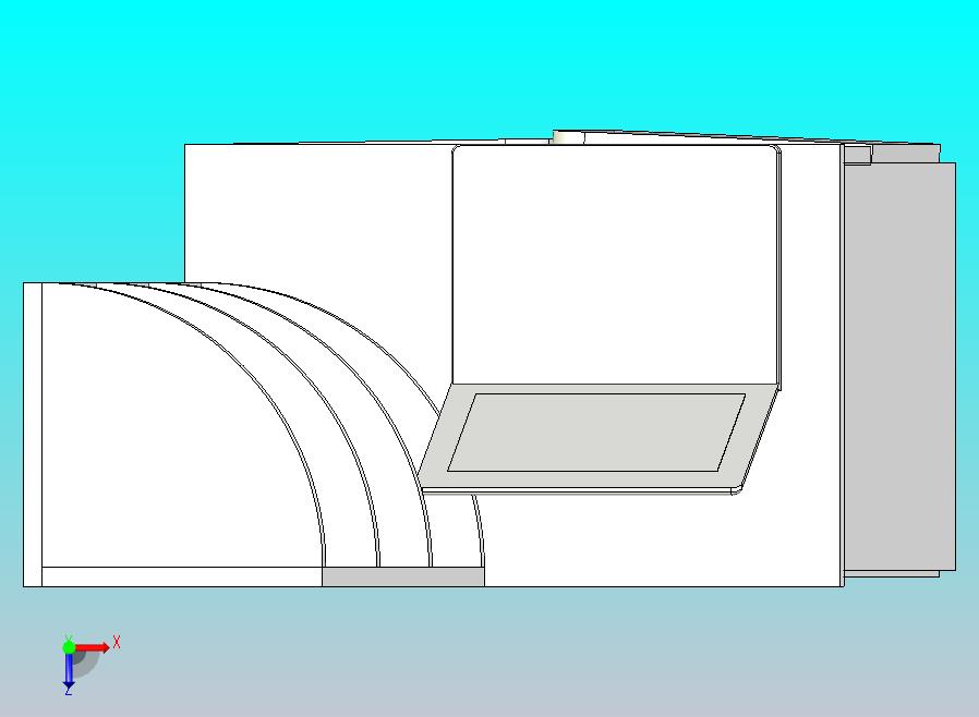 二合一床头角柜