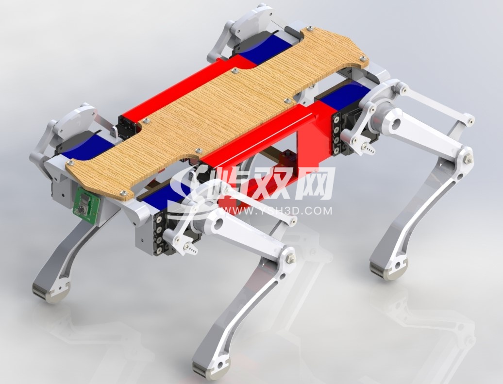 机器视觉四足机器人机械狗