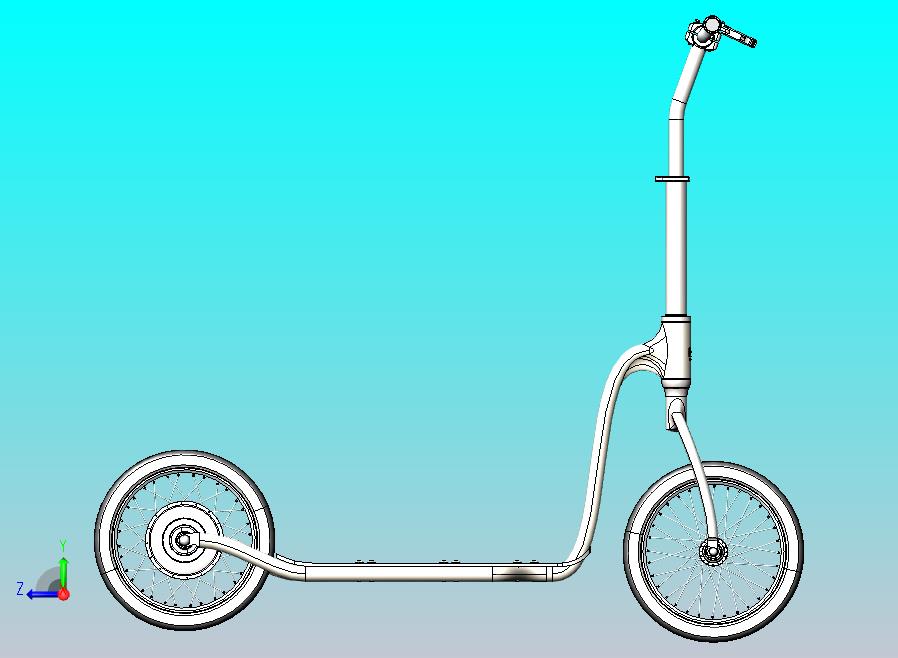 踏板电动车智能平衡车