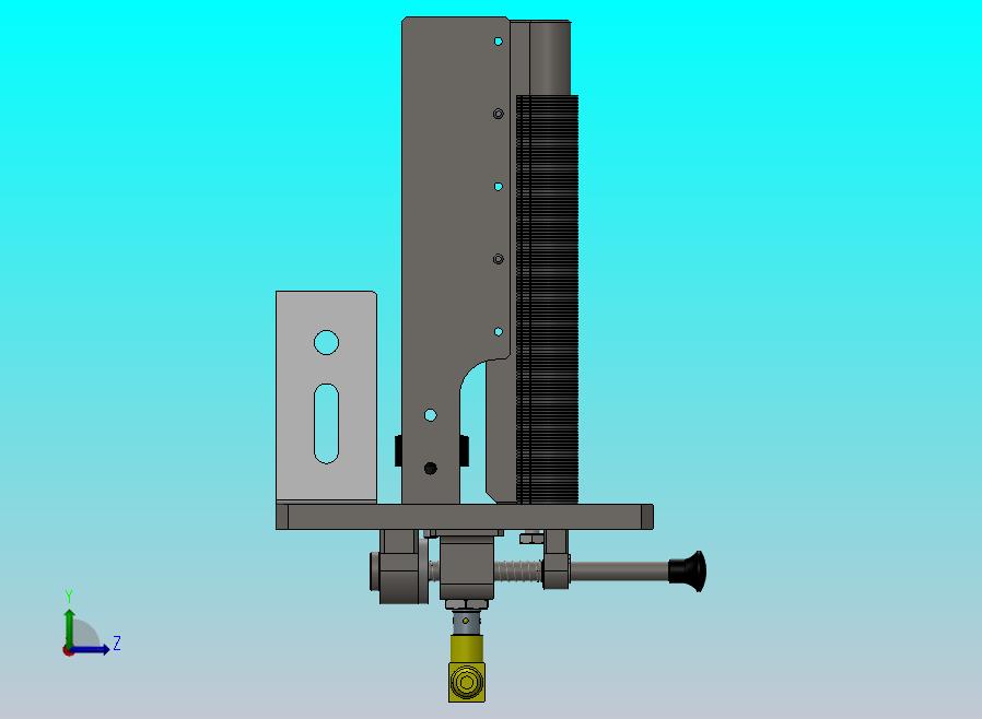 手动弹夹式轴用挡圈上料机构