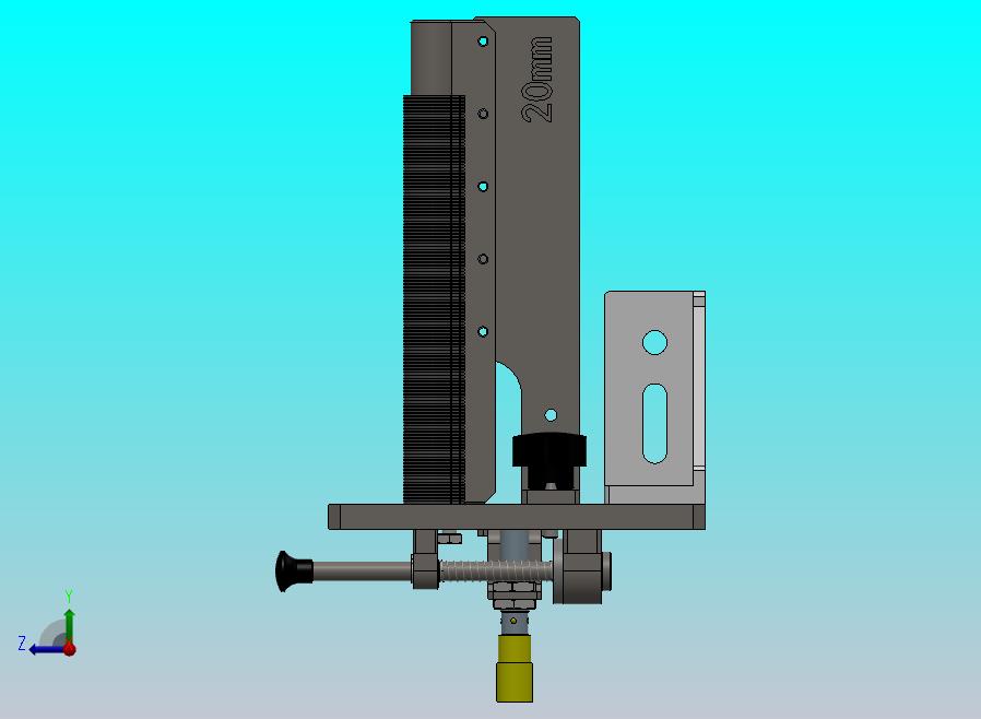 手动弹夹式轴用挡圈上料机构