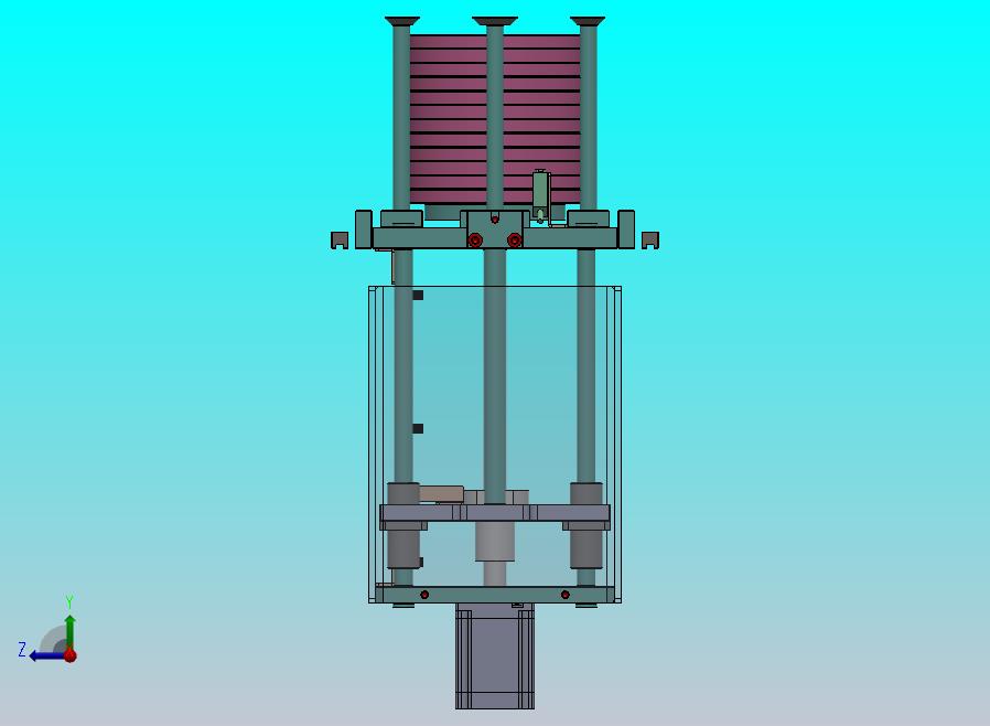 丝杠步进电机的顶升机构
