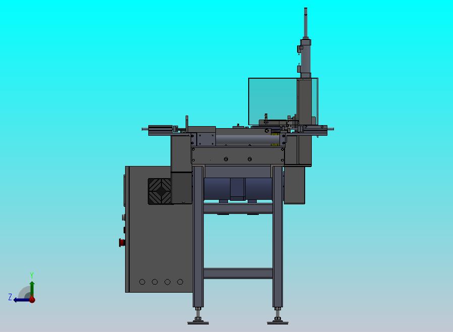 产品翻转传送流水线