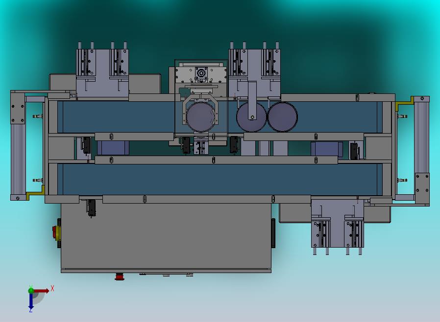 产品翻转传送流水线