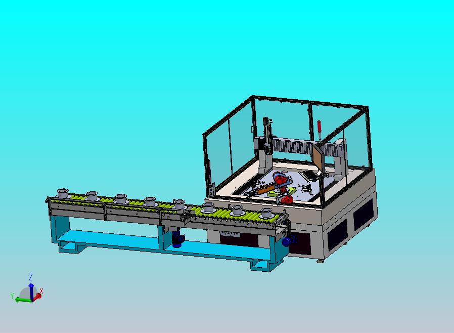 铸造件自动送料龙门视觉检测机