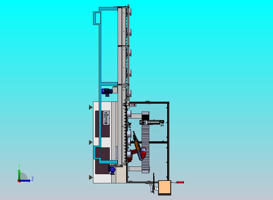 铸造件自动送料龙门视觉检测机