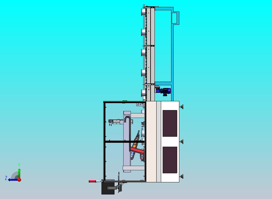 铸造件自动送料龙门视觉检测机