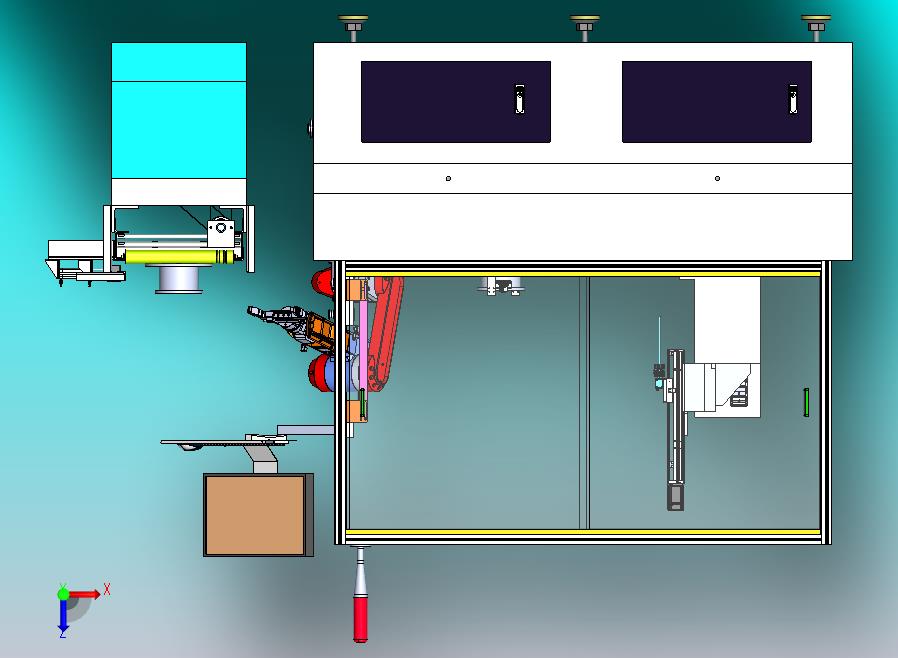 铸造件自动送料龙门视觉检测机
