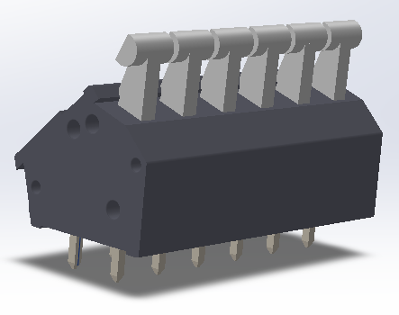 KF243-5.0 弹簧端子