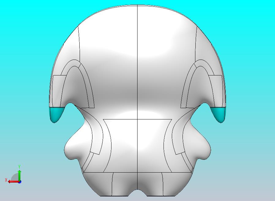 可爱的小机器人