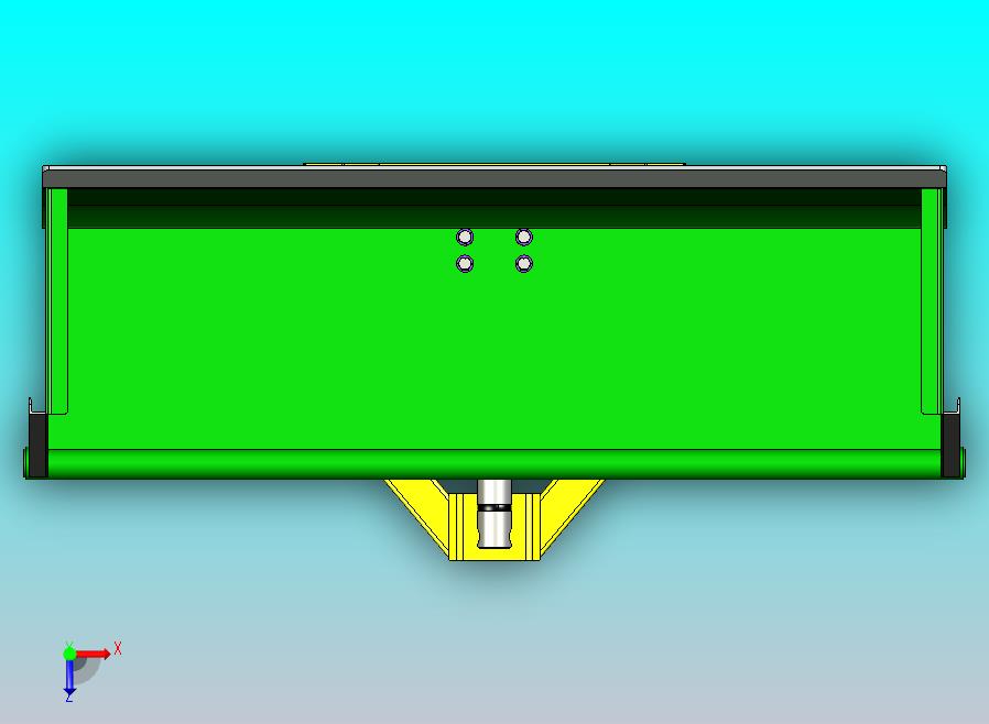 倾斜式拖拉机运输箱