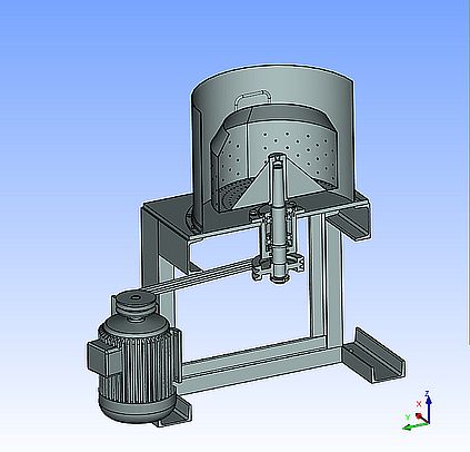 干燥设备用离心机