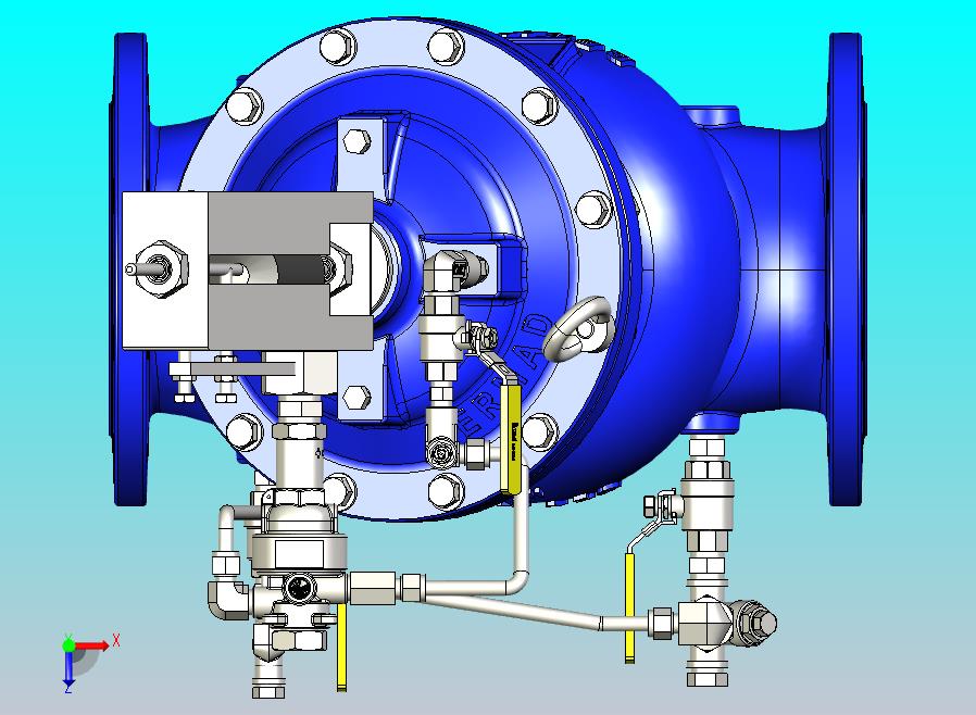 压力管理阀 流量补偿减压阀