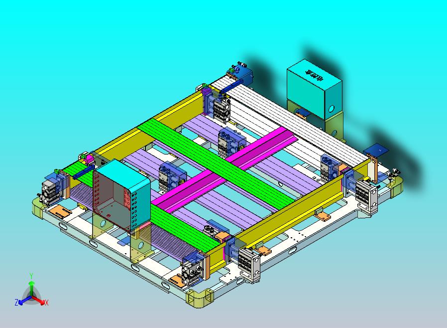 铝托盘焊接工装夹具