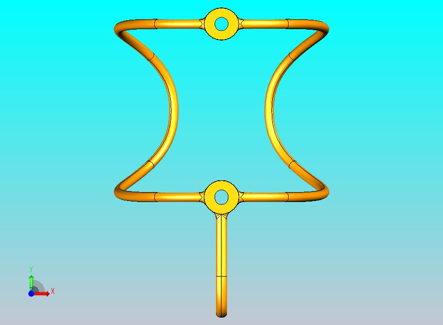 中空3D打印水壶架