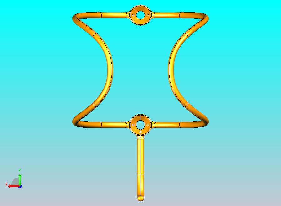 中空3D打印水壶架