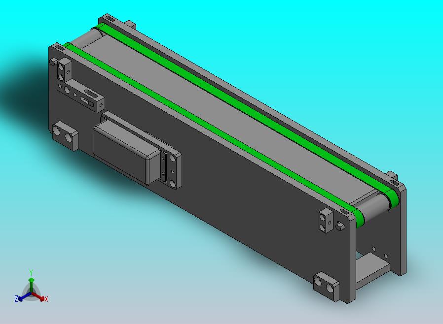 小型双列皮带输送机
