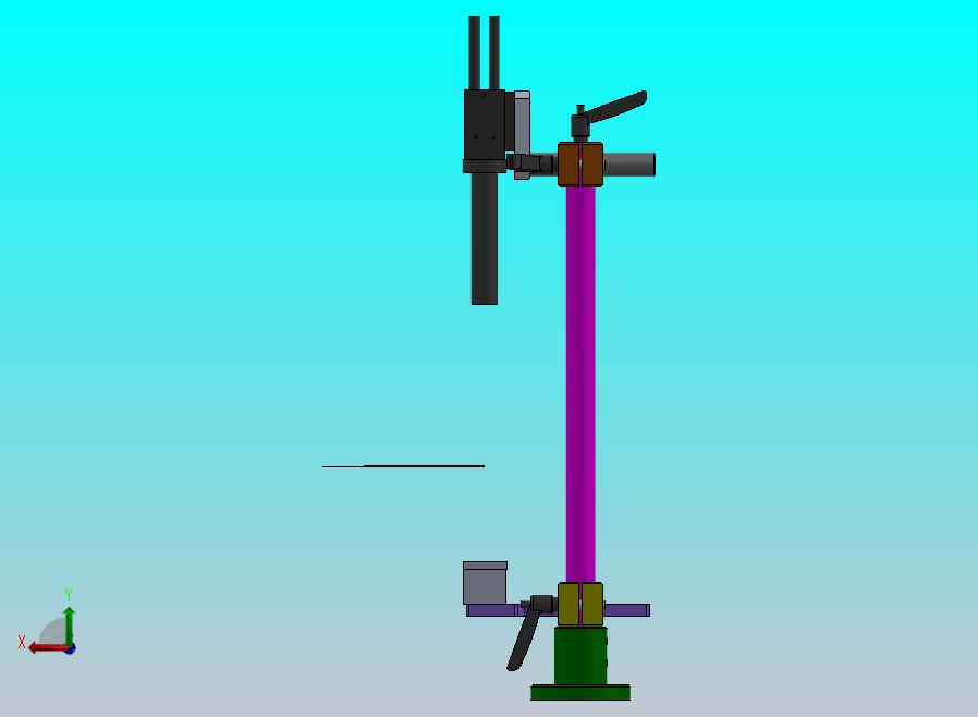 视觉系统调整机架