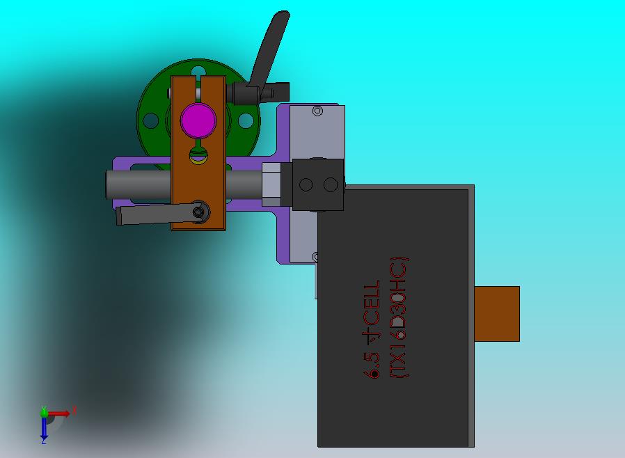 视觉系统调整机架