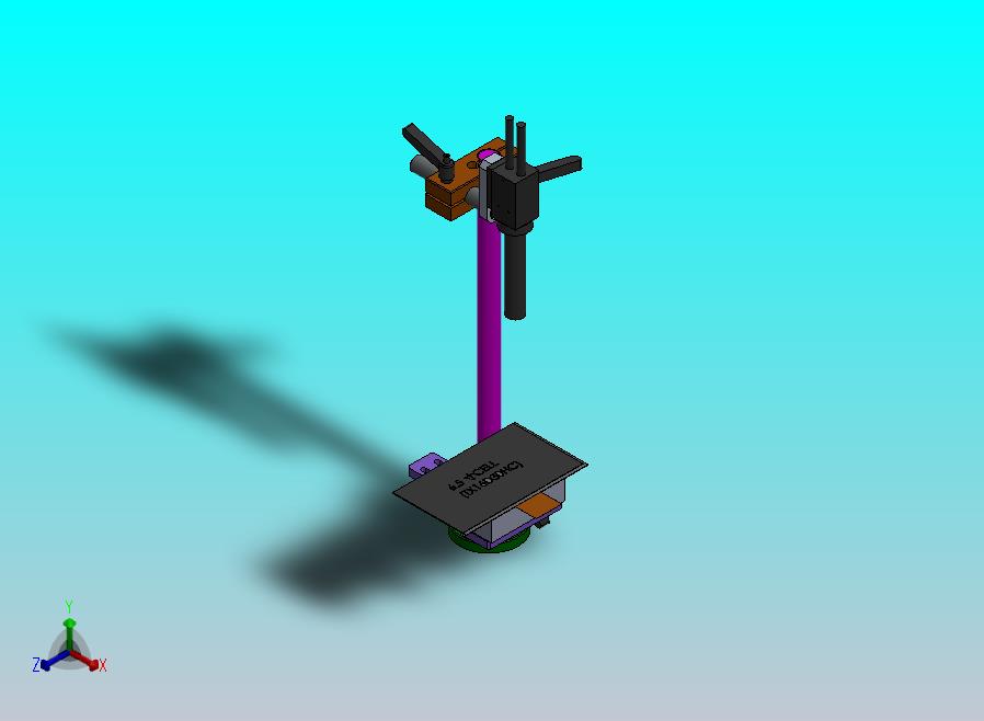 视觉系统调整机架