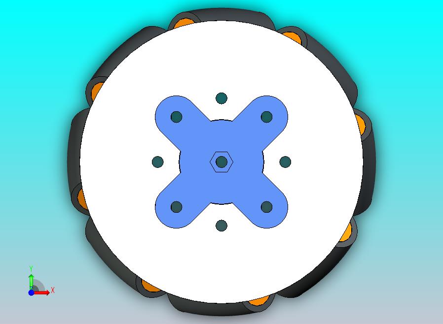 109mm麦克纳姆轮