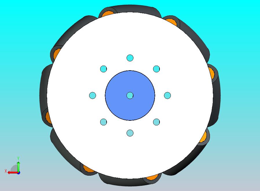 109mm麦克纳姆轮