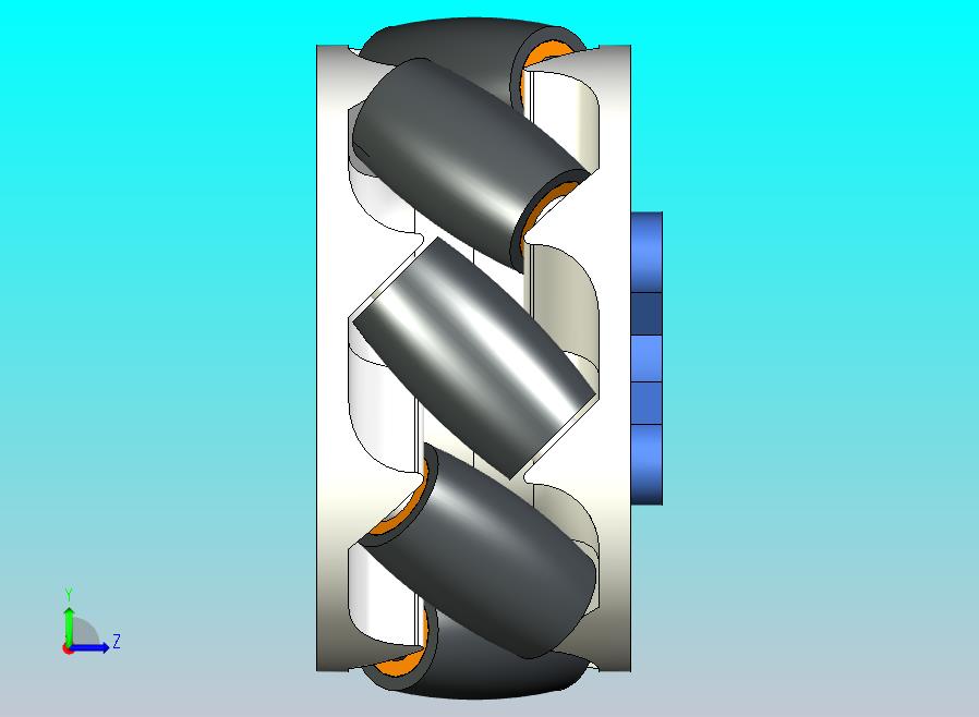 109mm麦克纳姆轮