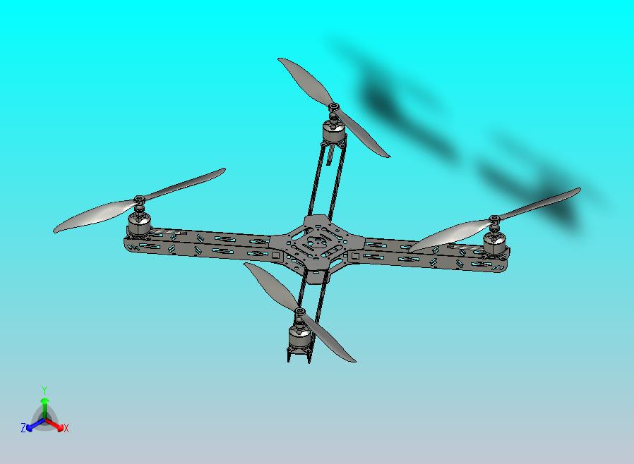 无人机框架（金属）