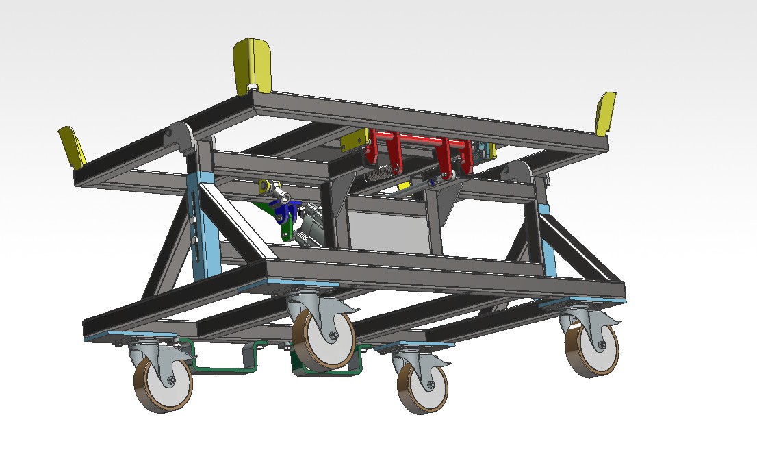 倾斜托盘车_托盘车