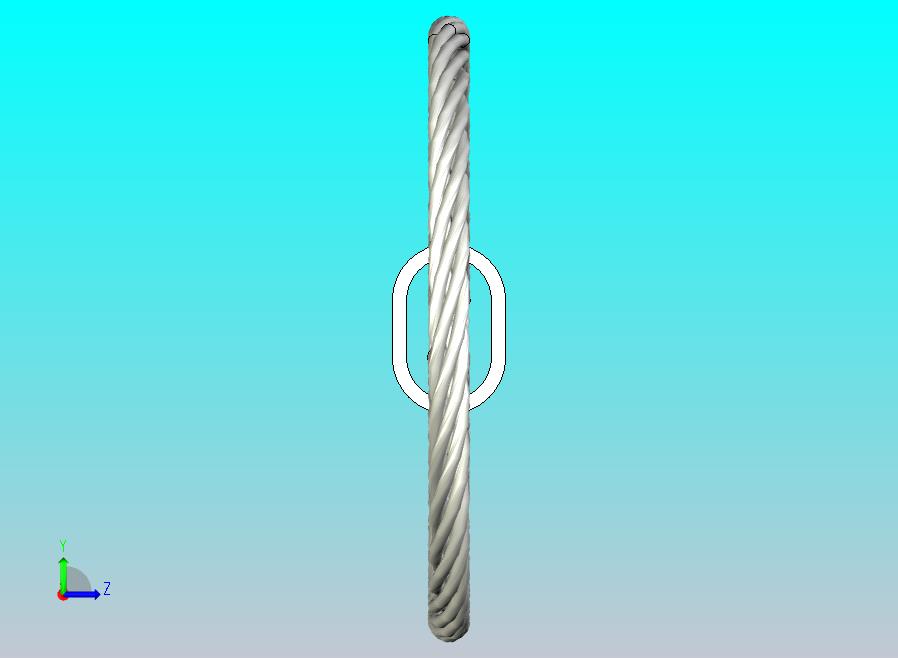 安全缆绳编号 1236099