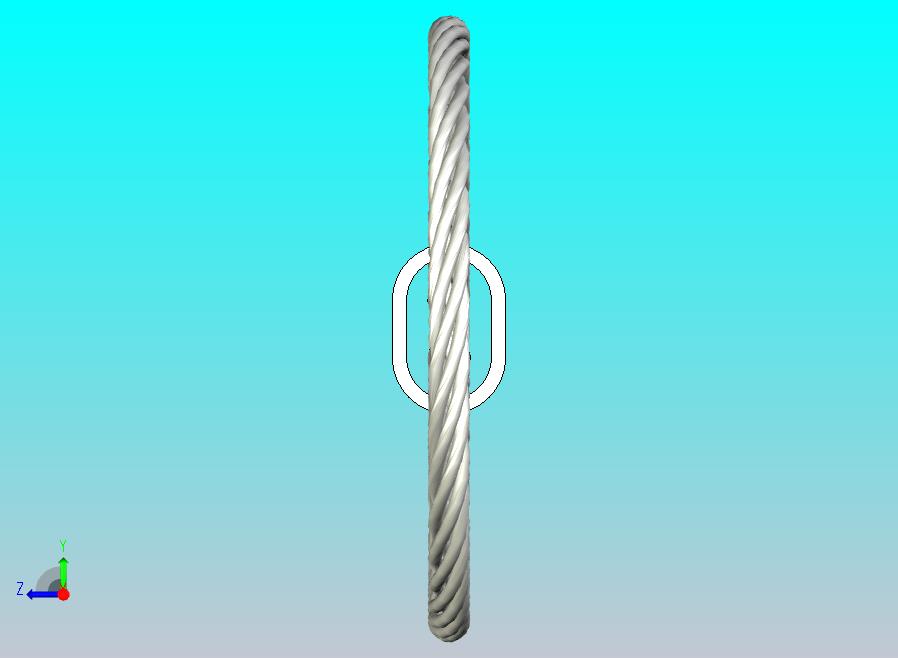 安全缆绳编号 1236099