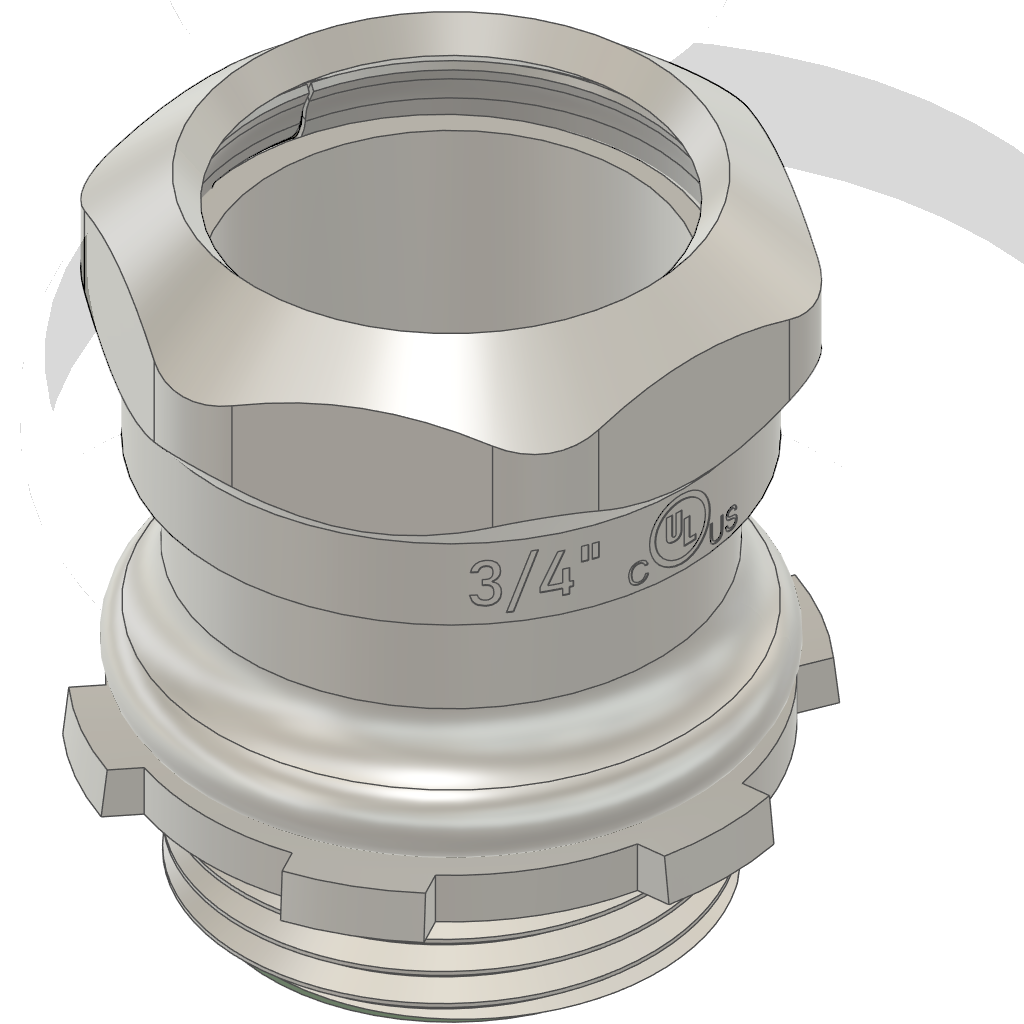 3_4_ EMT压缩连接器