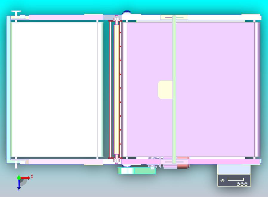 FCL-1800 家纺面料自动对折收卷机