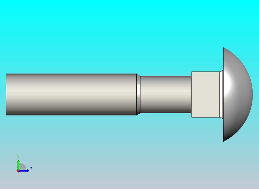 GB12-88 半圆头方颈螺栓